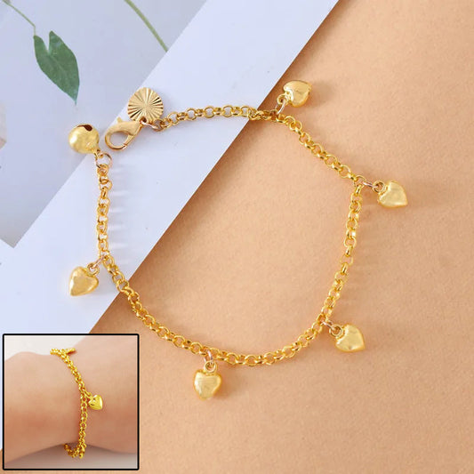 New Simple And Versatile Women Heart Charms Bracelet Women & Teen